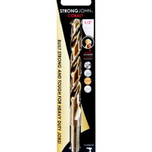 1/2" x 6" HSS COBALT DRILL BIT