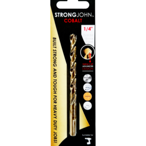 1/4" x 4" HSS COBALT DRILL BIT