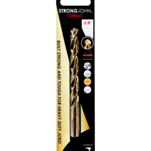 3/8" x 5" HSS COBALT DRILL BIT